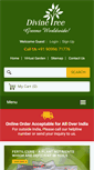 Mobile Screenshot of divinetreeindia.com